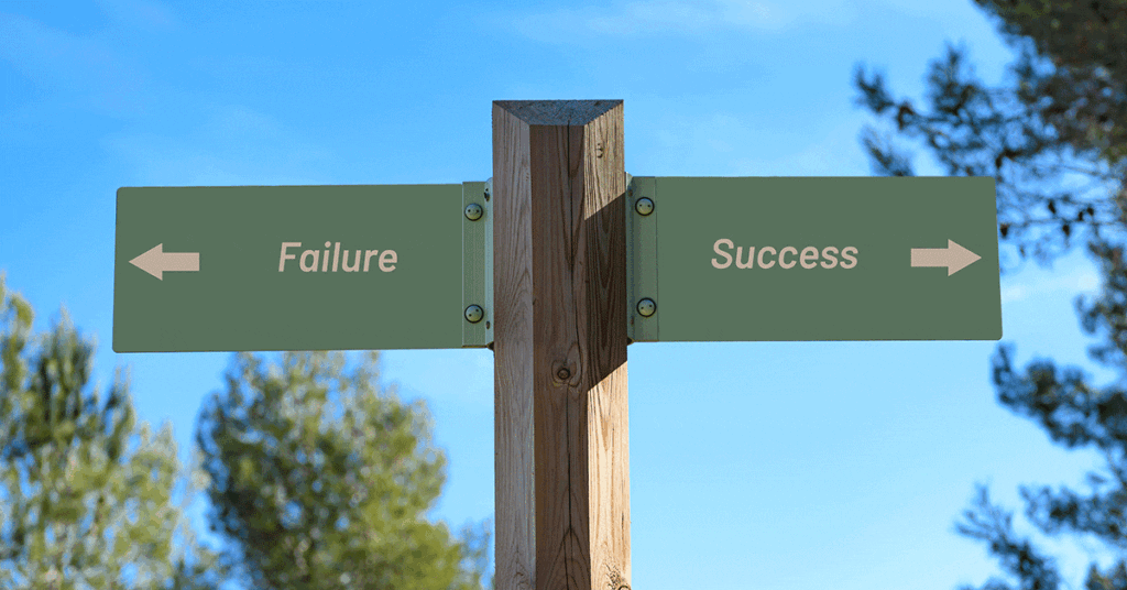 Success Stories Dusted with Failure